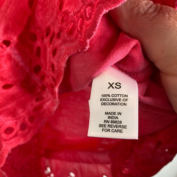 LOGO red short sleeve‎ tunic size XS - Picture 4 of 5